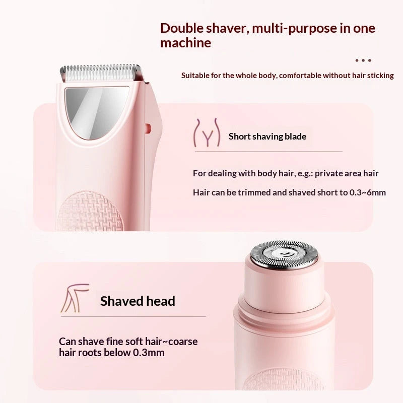 Sheveil 2-in-1 Personal Trimmer